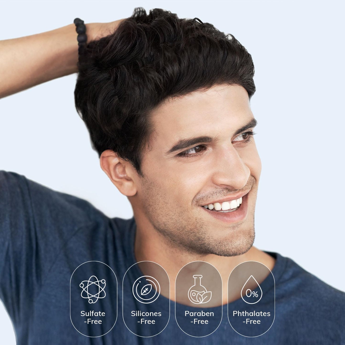 DHT Blocking Shampoo for Men | Hair Thickening & Anti-Hair Loss Formula with Biotin & Saw Palmetto - 10oz, Sulfate-Free