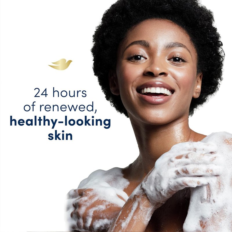 Dove Daily Moisture Shampoo & Conditioner Set with Deep Moisture Body Wash – Deep Hydration for Revitalizing Dry Hair and Skin (3-Piece Set)