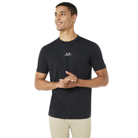 Oakley mens Bark New Shirt, Blackout, Small US