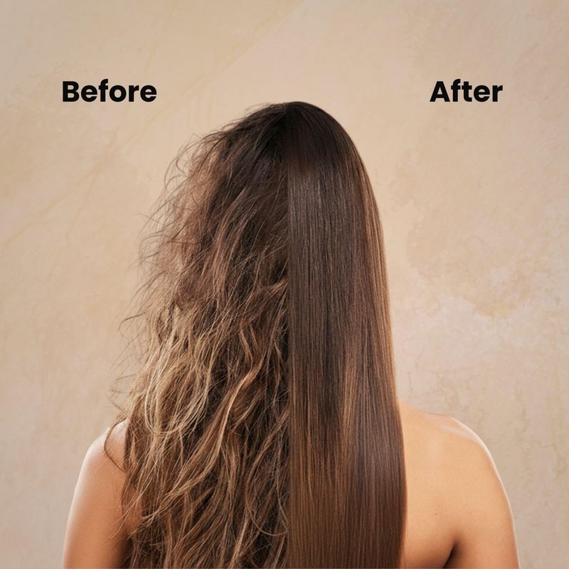 NOVEX Hair Conditioning Mask, Keratin for Frizz Control & Damage Repair, Ultra Concentrated Formula, 1kg / 35.3 oz