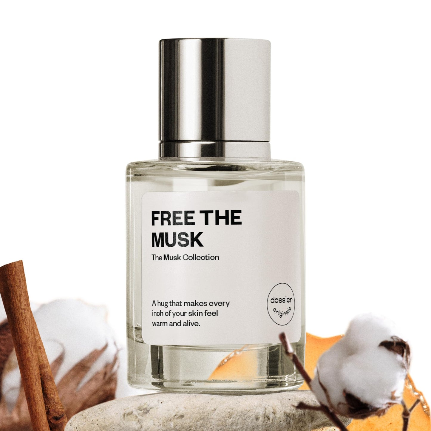 Dossier - Originals - Free The Musk - Eau de Parfum - Long-Lasting Clean Skin Musk Fragrance - Unisex - 1.7 fl oz (50ml)