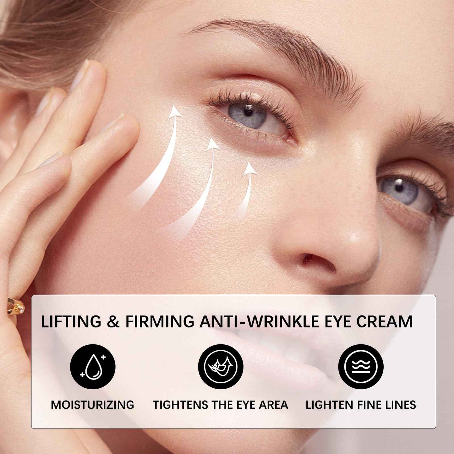 Tpyag Eye Cream, for Dark Circles and Puffiness - Hydrating Under Eye Treatment, Smoothing Fine Lines, Lightweight Eye Contour Cream for Men and Women