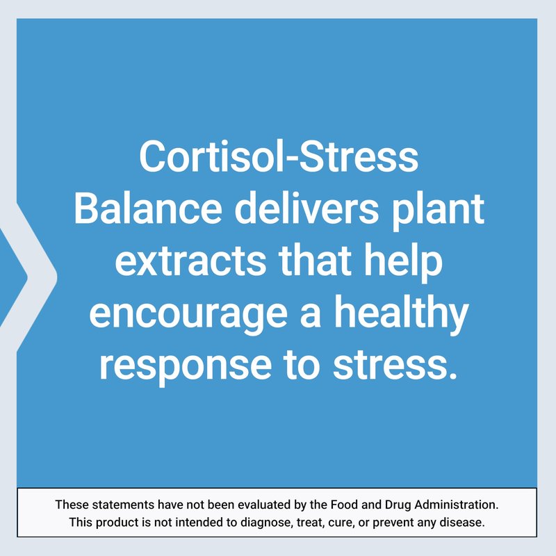 Life Extension Cortisol-Stress Balance, Relora® Magnolia bark, Green Tea, Lychee Extract, Manage Stress, Maintain Healthy cortisol Levels, Gluten Free, Non-GMO, Vegetarian, 1-Daily, 30 Capsules
