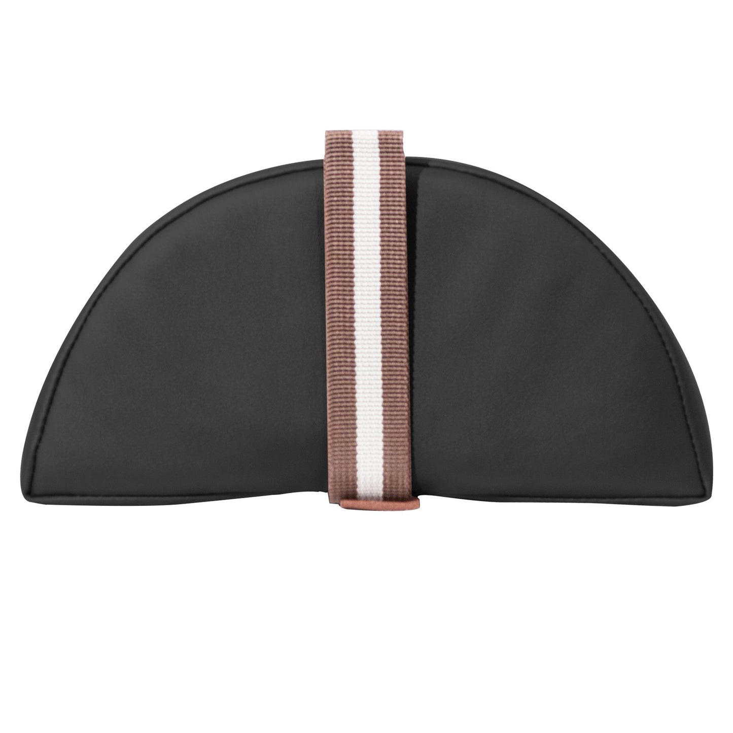 Master Massage 6"x26" Large Half Round Bolster Pillow – Black, Semi-Round Cushion for Massage Tables, Yoga, and Physical Therapy