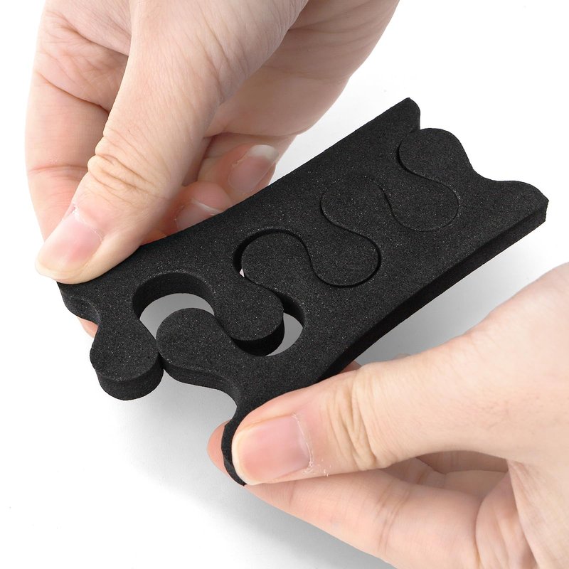 Covzoe 600 Pieces/300 Pair Toe Separators Kit, Sponge Toe Spacers Pedicure Tool for Women, Toe Spreaders Finger Dividers for Nail Art Painting Polishing Spa