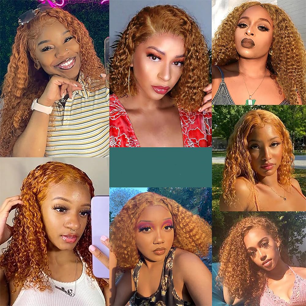 Honey Blonde Human Hair Bundles Color 27 Water Wave Bundles Human Hair Brazilian Unprocessed Virgin Hair 3 Bundles 12 14 16 Inch Honey Blonde Water Wave Bundles