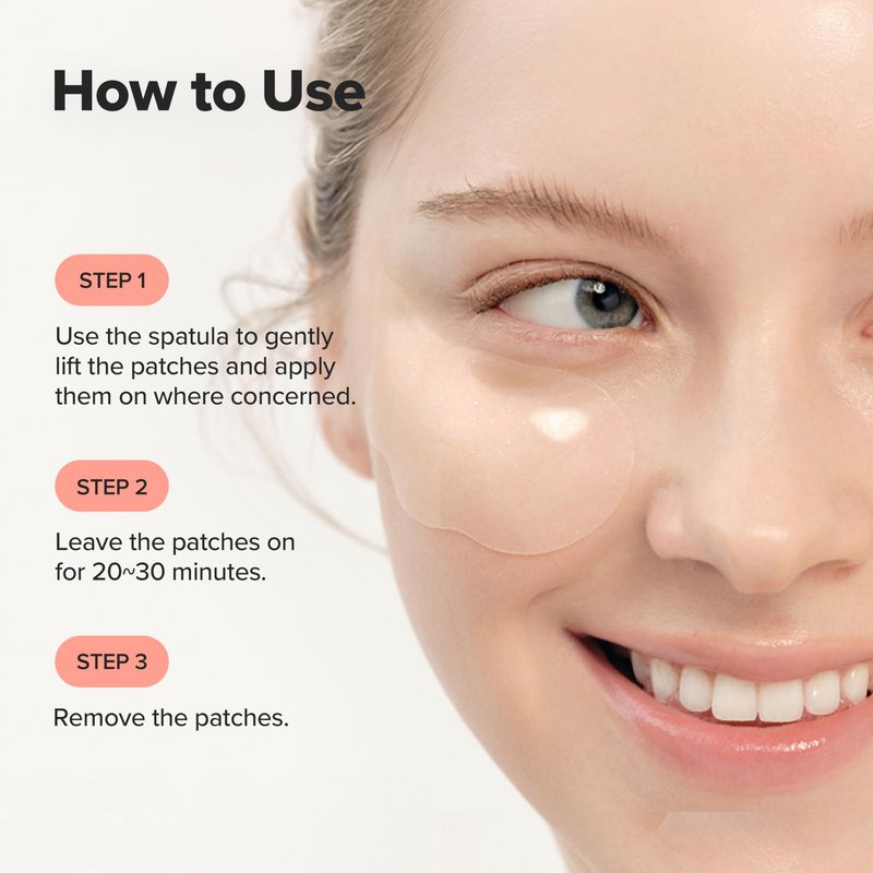 Beauty of Joseon Revive Under Eye Patch Retinal Ginseng for Puffy Under Eye Bag Masks Collagen Peptide Korean Skincare for Women and Men, 60 Sheets 30 Pairs