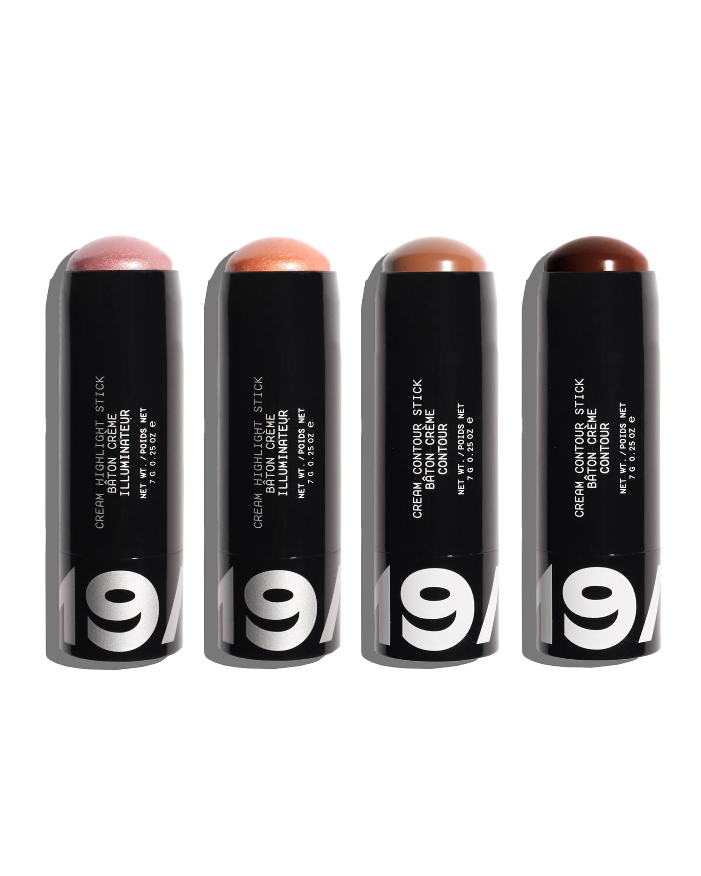 19/99 Cream Highlight Stick All-Over Face Highlight | Cruelty-Free, Vegan, Responsible Beauty (Perla)