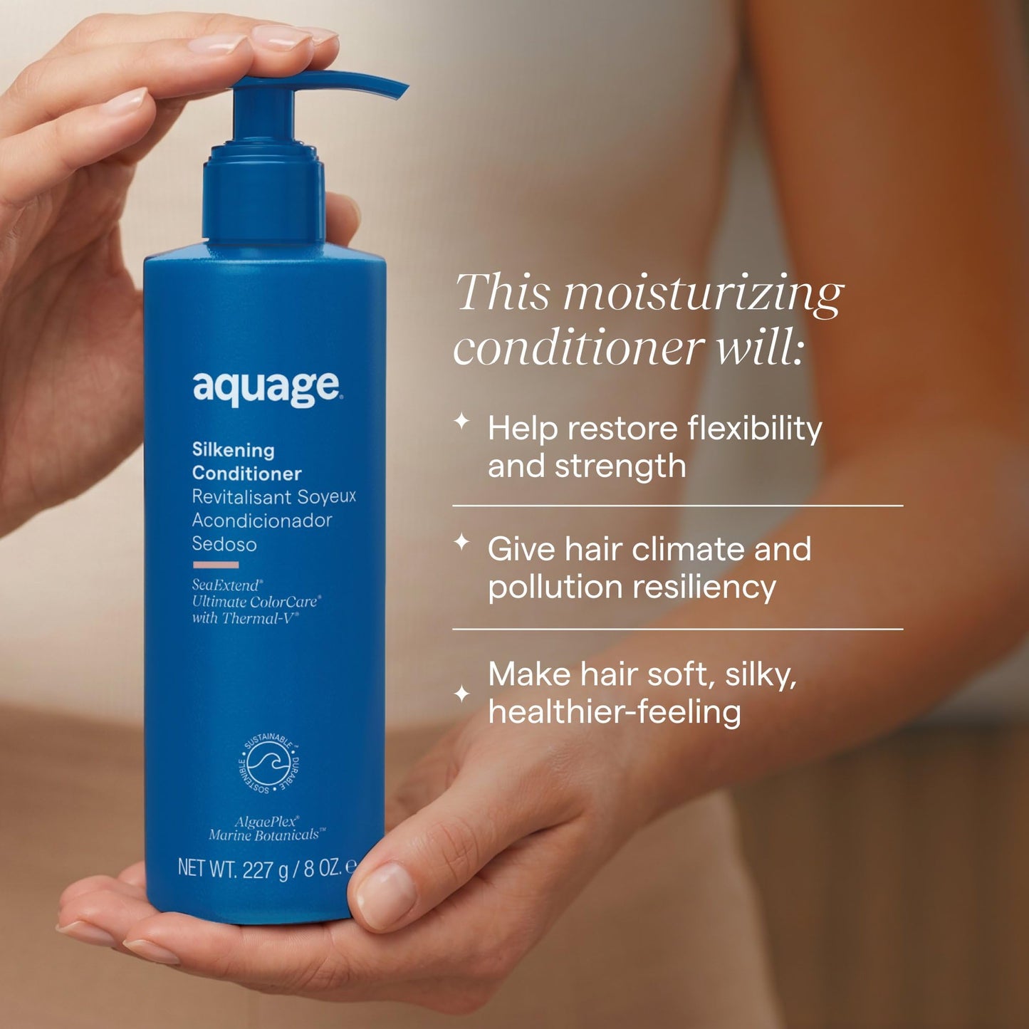 Aquage Silkening Conditioner 33.8 Fl Oz