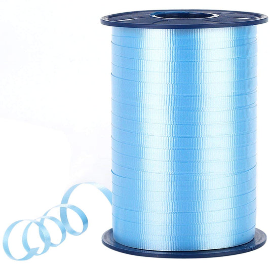 Morex Poly Crimped Curling Ribbon, 3/16-Inch by 500-Yard, Light Blue
