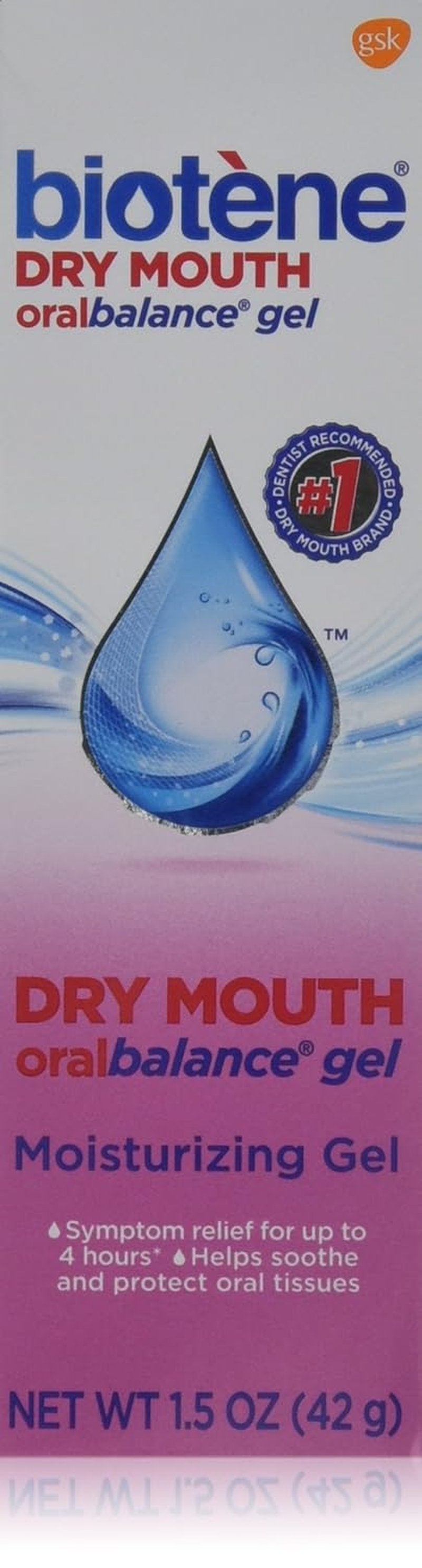 Biotene Oralbalance Dry Mouth Moisturizer Gel - Hydrating Relief | 1.50 oz (Pack of 5)