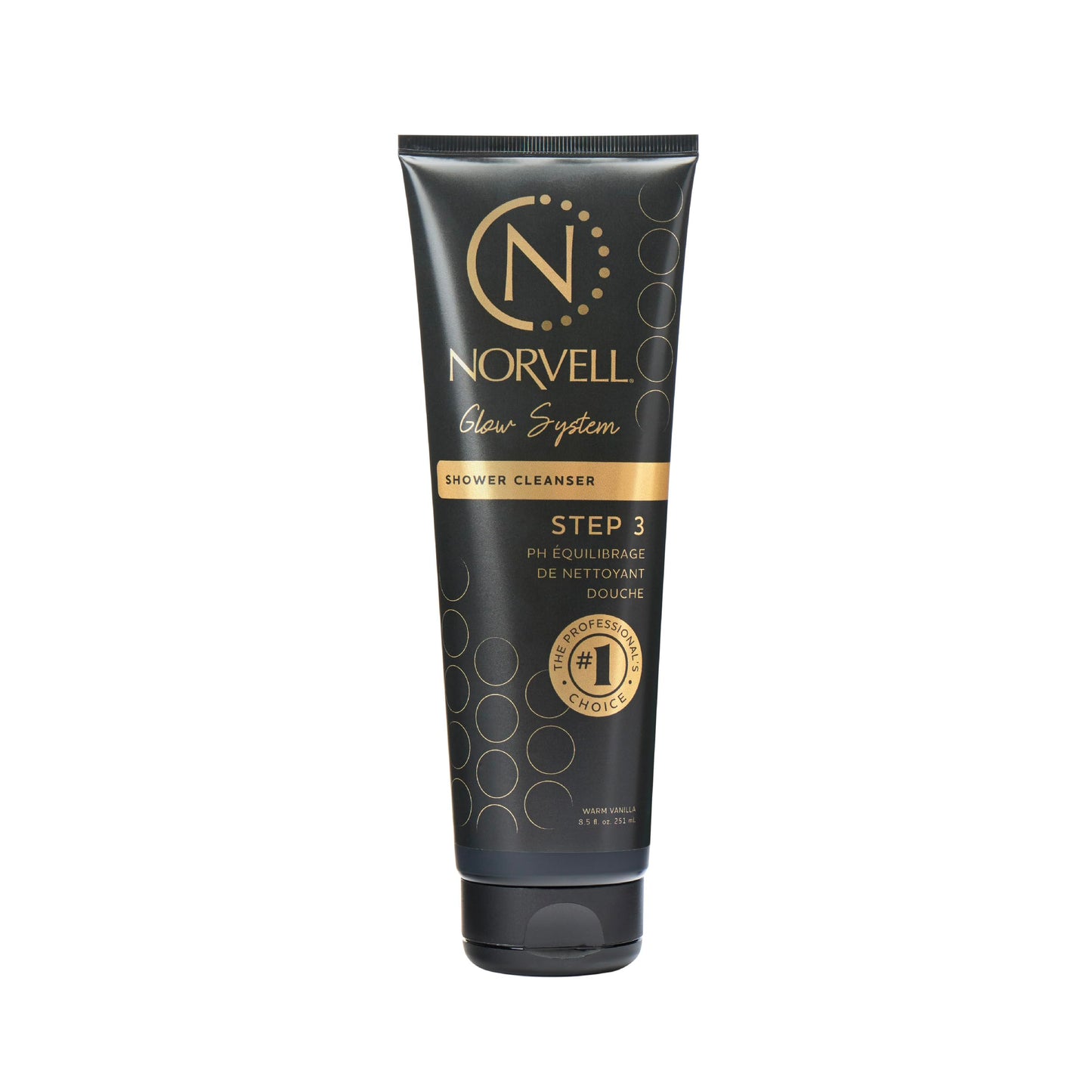 Norvell Post Self Tanner pH Balancing Cleanser Body Wash 8.5 fl oz – Gentle Self Tan Safe Formula to Maintain Even Color, Extend Sunless Tanning & Leave Skin Soft and Hydrated