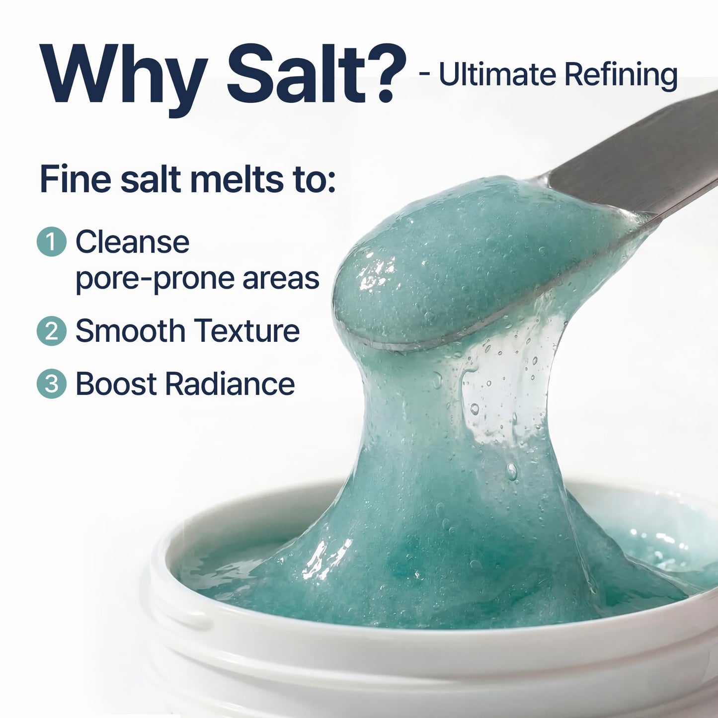 Torhop Sauna Warming Salt Mask | Wash-Off Face Mask with 13% Sea Salt, Birch Sap & Blueberry Extract | Gentle Exfoliation for Smooth Skin | Korean Skincare (3.17 fl oz)