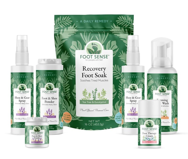 Tea Tree Oil Foaming Foot & Body Wash - Natural Deodorizing Soap for Smelly Feet & Skin | 6.5oz