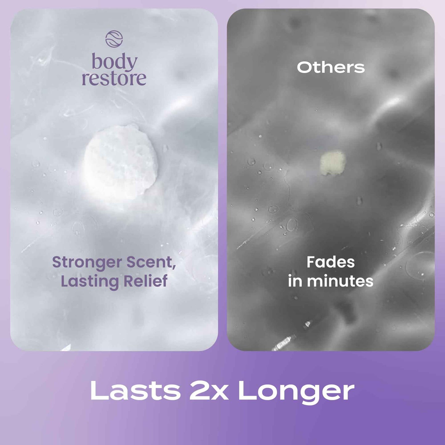 Body Restore Shower Steamers Aromatherapy 15 Pack - Christmas Stocking Stuffers, Birthday Gifts for Women, White Elephant, Relaxation, Self Care for Men - Lavender