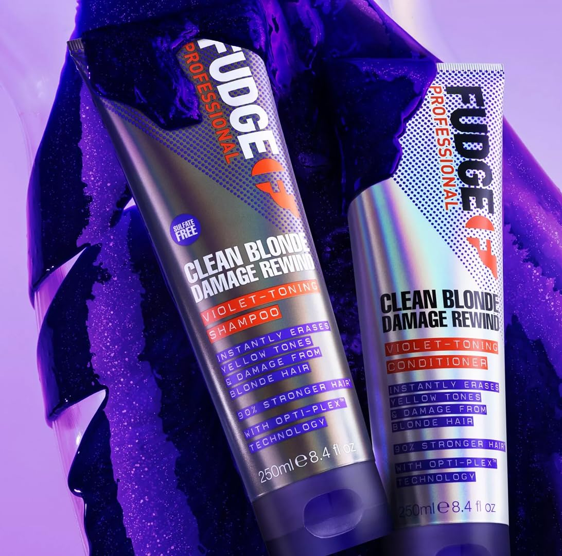 Conditioner by Fudge Clean Blonde Damage Rewind Violet-Toning Conditioner 1000ml