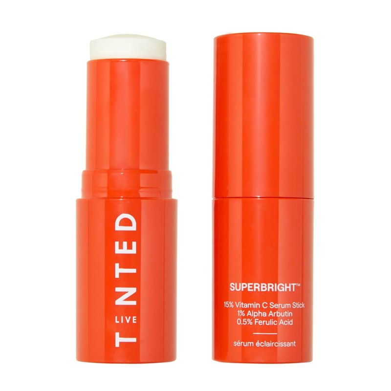 Live Tinted Superbright Vitamin C Face Serum Stick - Brightens Uneven Skin Tone & Targets Fine Lines | 0.5 oz / 15g