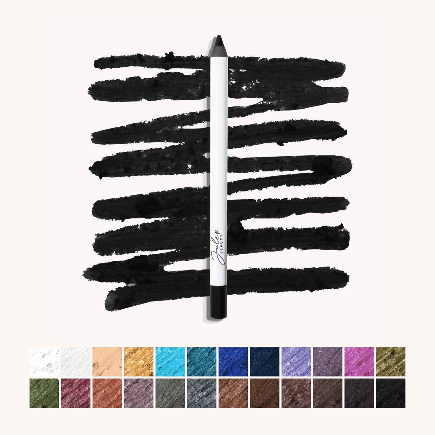 Julep When Pencil Met Gel Sharpenable Multi-Use Longwear Eyeliner Pencil - White Matte - Transfer-Proof - High Performance Liner