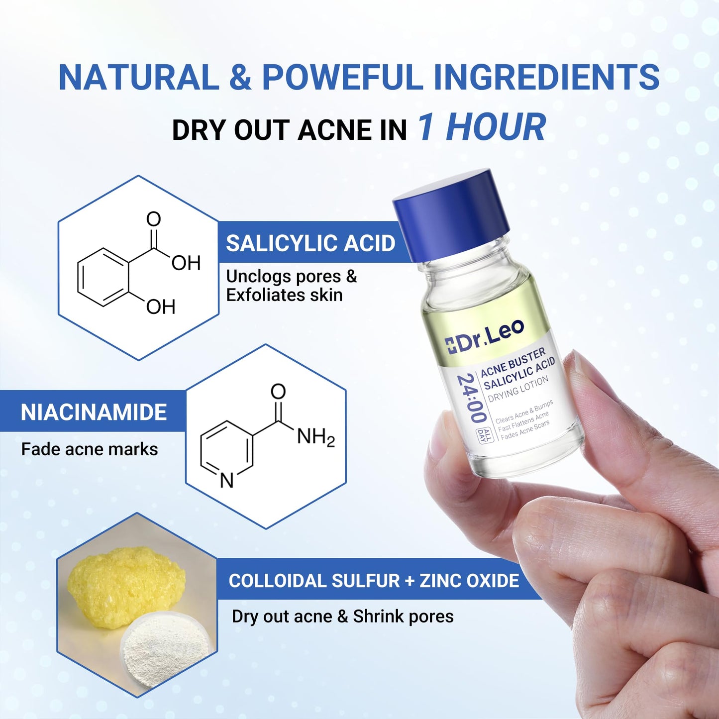 Salicylic Acid Acne Treatment Drying Lotion
