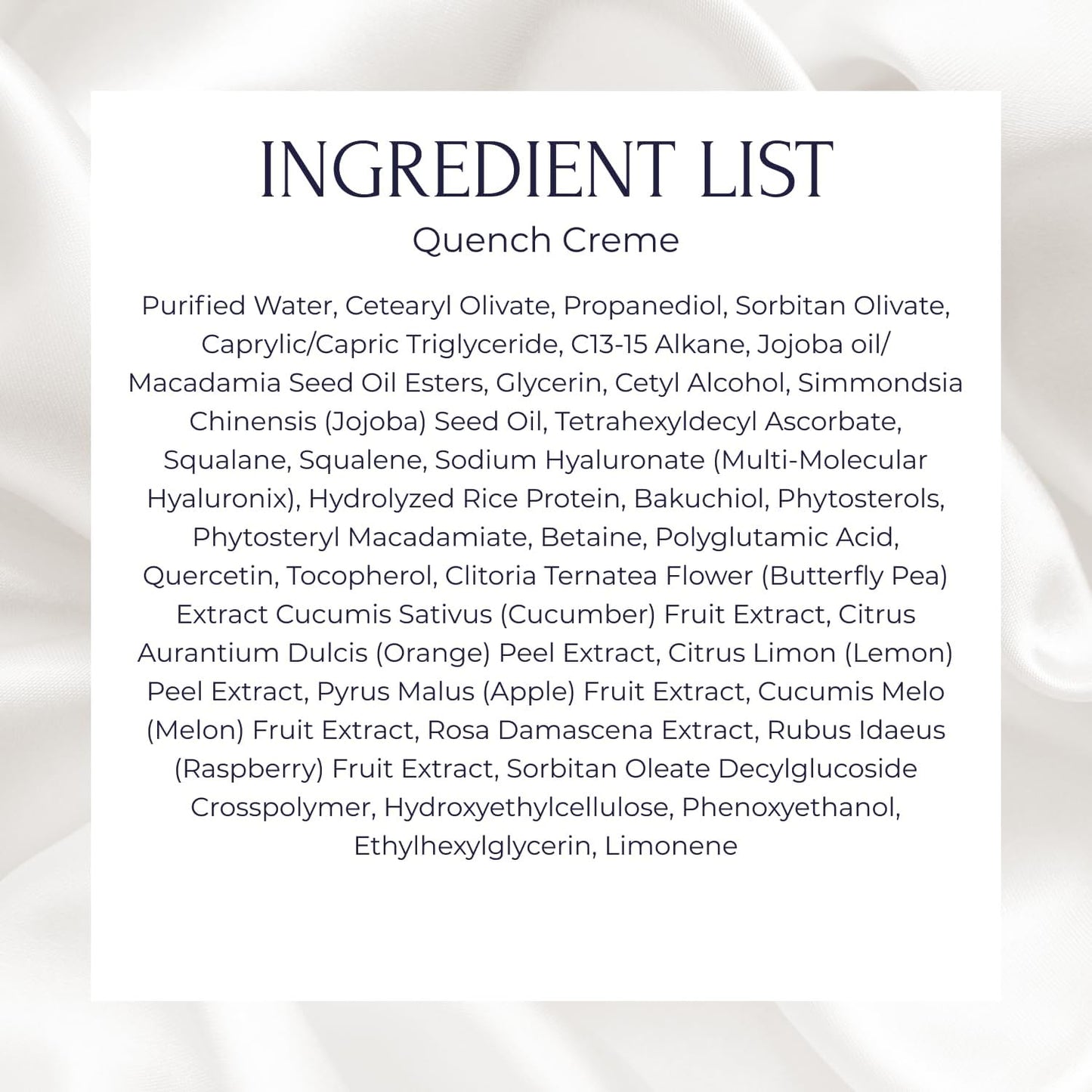 Tru Alchemy Quench Crème Daily Facial Moisturizer | Hyaluronic Acid, Vitamin C, & Bakuchiol (better than Retinol) | Daily Firming Skin Moisturizer Face Cream for Women | 1.7 fl oz/48 g