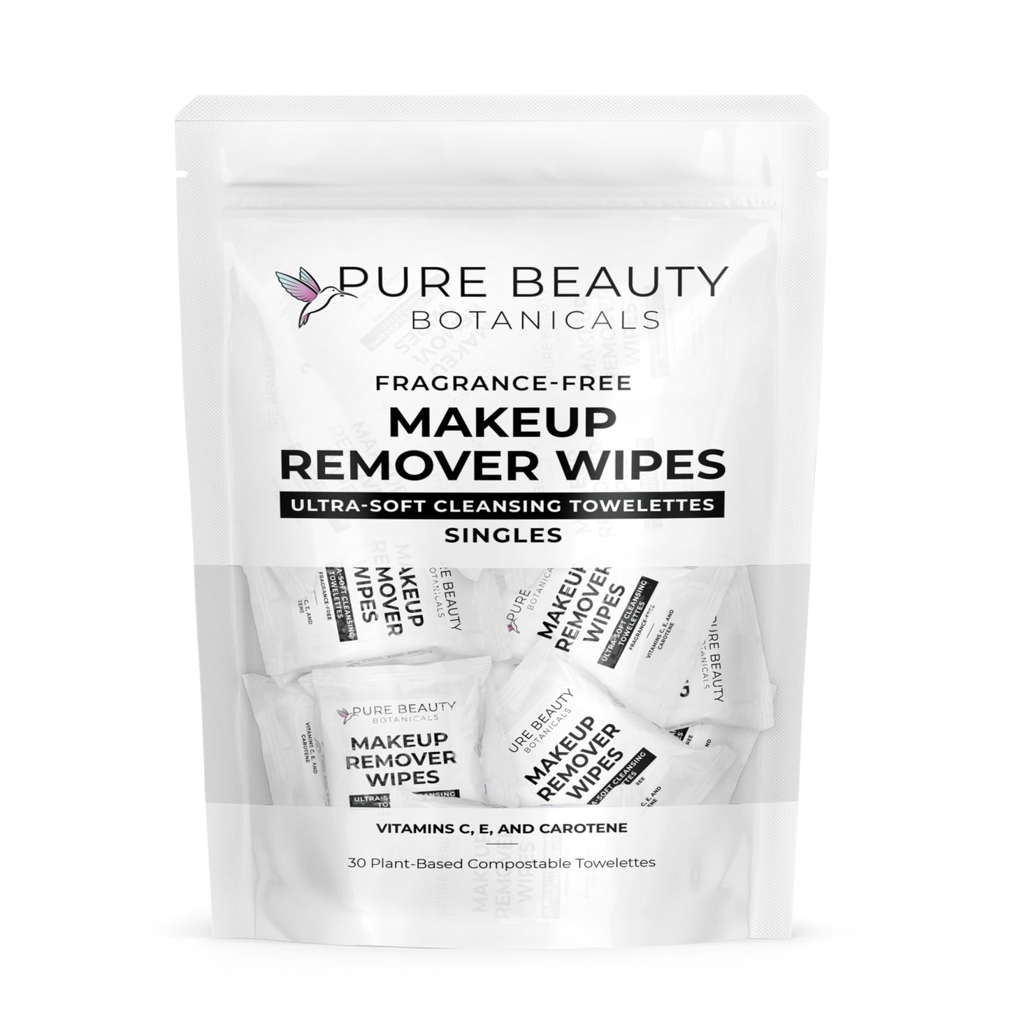Pure Beauty Botanicals Makeup Remover Wipes