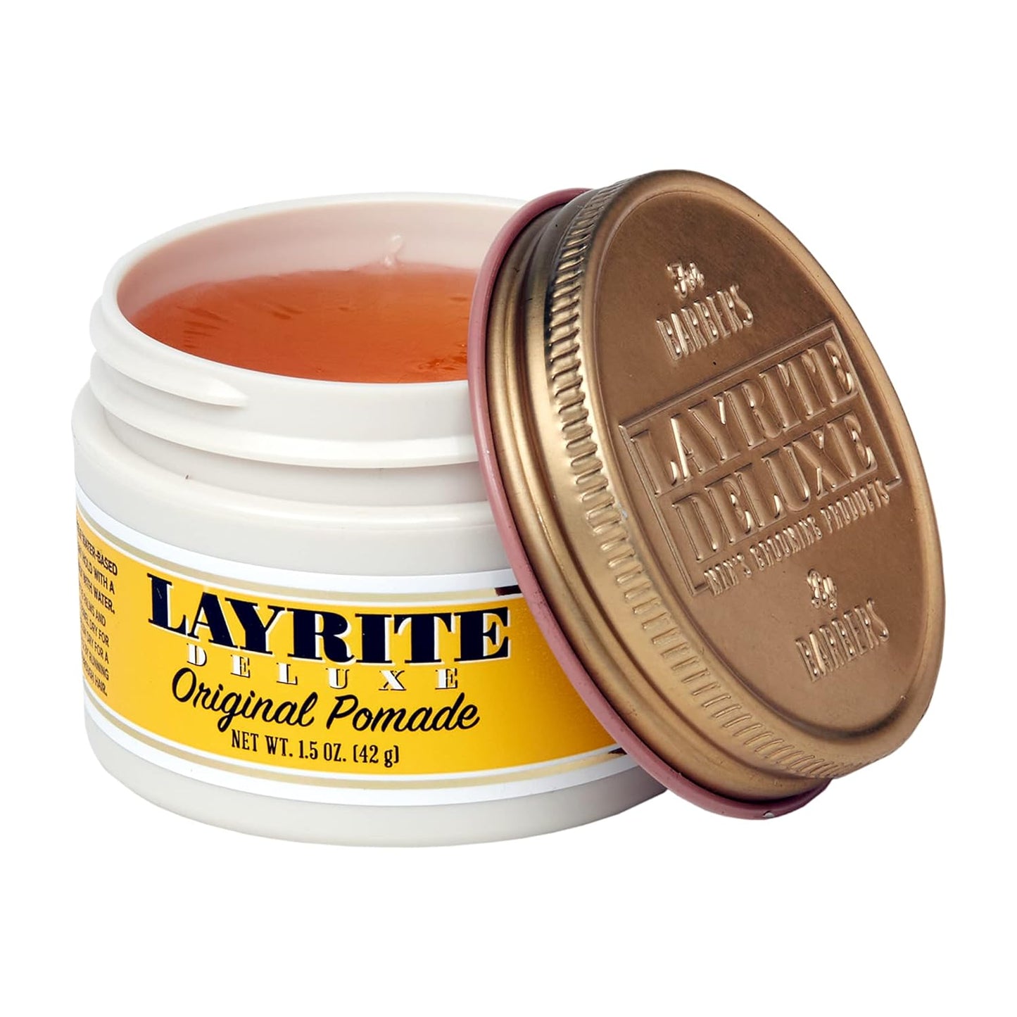 Layrite Original Pomade - Strong Hold Hair Styling Cream for All Hair Types