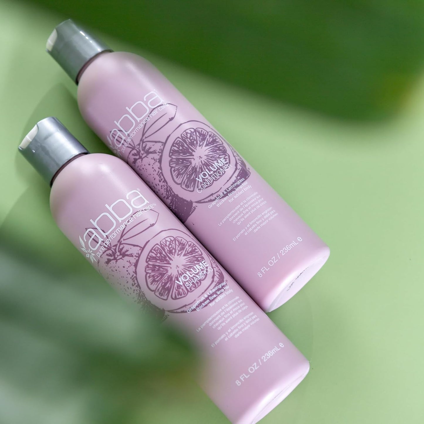 ABBA Volume Conditioner - Grapefruit & Lemongrass for Thick, Luscious Hair | 12 oz