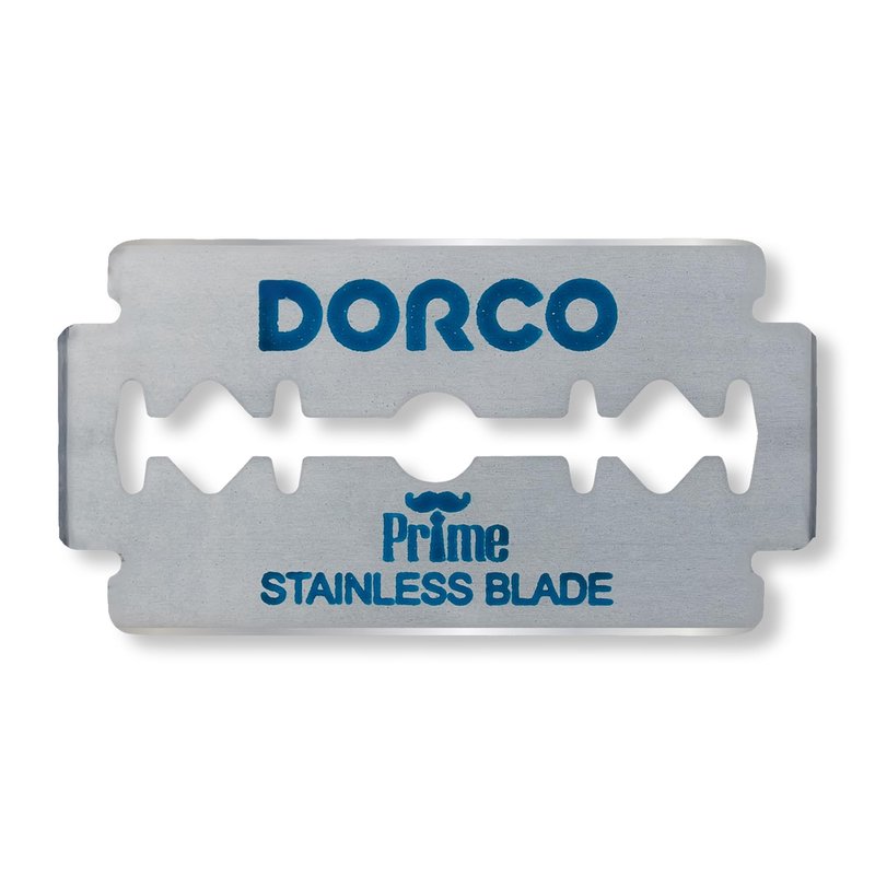 Dorco STP301 Prime Platinum Extra Double Edge Razor Blades 200 Count, Premium Stainless Steel Shaving Blades, Super Sharp for Smooth, Precise Shave, Stocking Stuffers