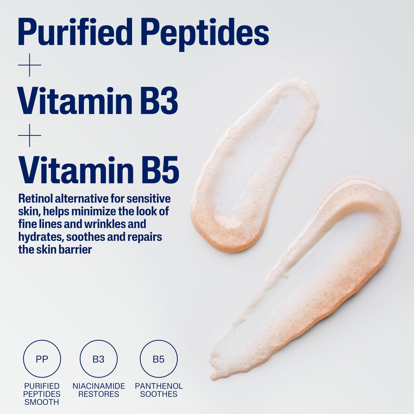 Cetaphil Healthy Renew Anti Aging Face Serum 1 Oz, Retinol Alternative Serum for Face with Niacinamide & Peptides, Skincare for Sensitive Skin with Vitamin B Complex, Fragrance Free