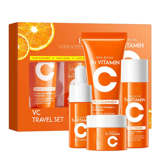 Vitamin C Skincare For Girls 10-12, Vitamin C Hydrating Set Skin Care For Teens 10-12, Kids Skin Care Set With Vitamin C Toner,Serum,Moisturiser,Cleanser, Kids Skin Care Set For Girls Ages 8-12