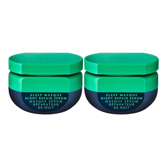R+Co BLEU Sleep Masque Night Repair Serum 2 Pack – Overnight Hair Treatment for Repair, Hydration & Shine – Color-Safe, Lightweight Serum
