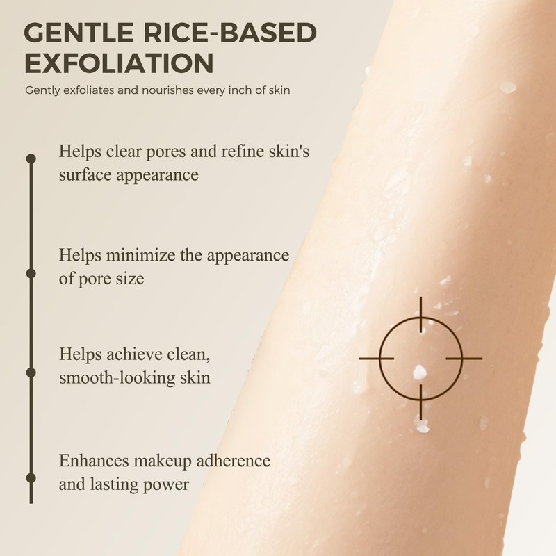 Peel Shot Rice Ampoule Duo, 2PCS Black & White Rice Exfoliant, with Black Rice Extract and White Rice Essence, Gently Exfoliates | Refines the Look of Pores | Deeply Hydrates, for Most Skin Types