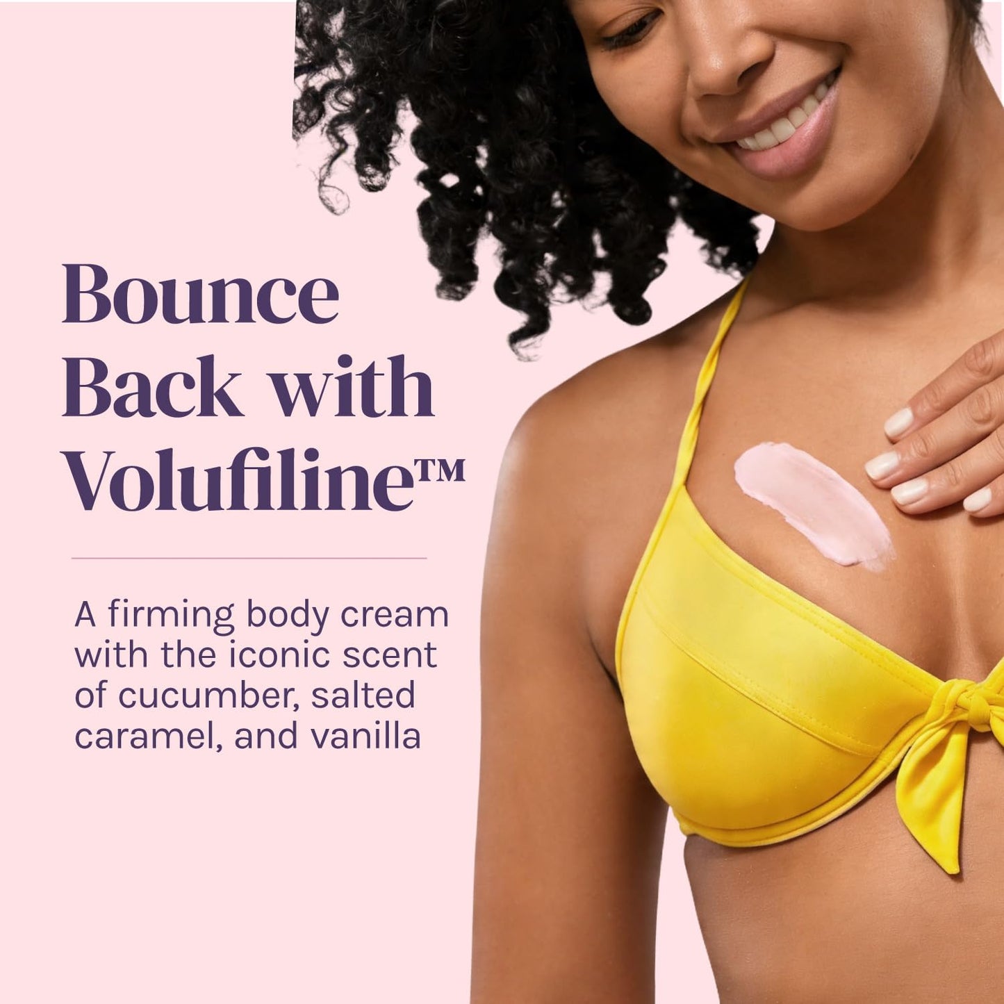 Divine Derriere Perky Body Cream - Lift & Firm Skin Tightening Cream for Body - Moisturizing Chest Firming Cream with Volufiline Helps Tighten Saggy Crepey Skin for a Perkier Look & Toned Décolleté