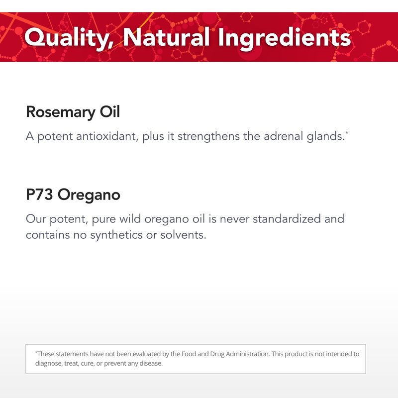 Physician's Strength Wild Rosemary Oil - 1 fl oz - Edible Wild Rosemary - Chemical Free - 432 Servings