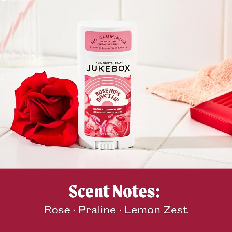 Natural Deodorant for Women - 3 Pack Sampler Gift Set | Rose Hips, Mango, Sky Blue Malibu