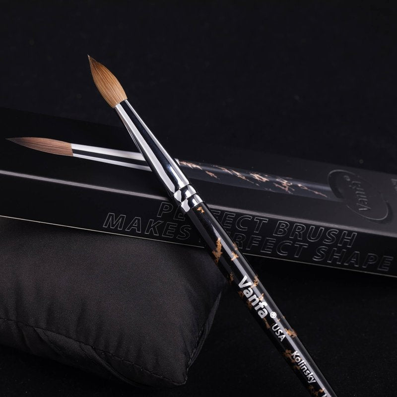 VANFA Acrylic Nail Brush with Pure Kolinsky Hair K08
