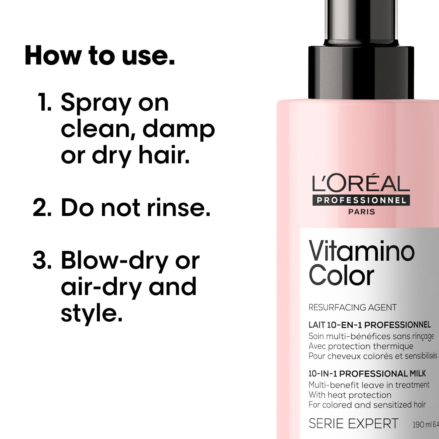 L'Oréal Professionnel Paris Vitamino Color Spray – For All Hair