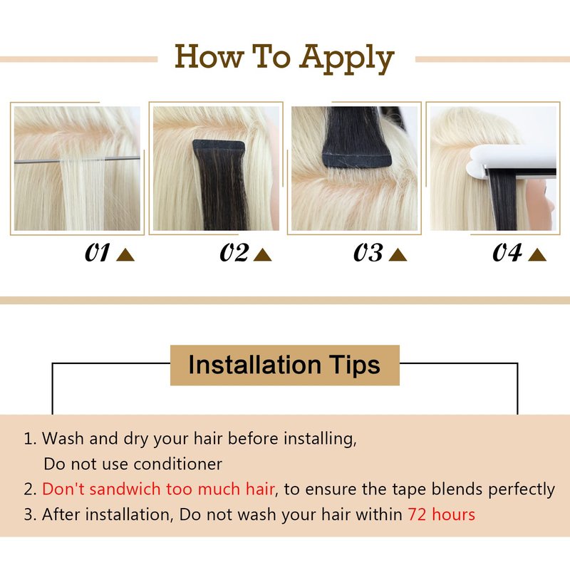AGMITY Tape in Extensions Human Hair Balayage Natural Black to Chocolate Brown 14 inches 20pcs 40Gram Weft Skin Thick Invisible Tape in Hair Extensions(14 inches #T1b-P1b-4)