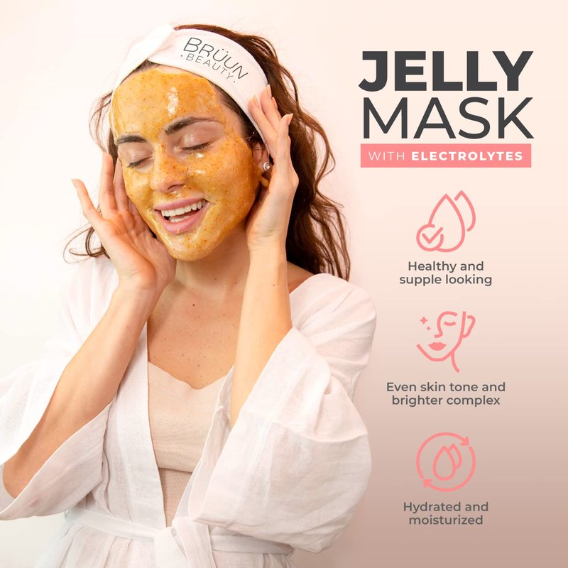 Peel-Off Jelly Mask Spa Set - 10 Premium Rubber Treatments | 24K Gold, Lavender, Kiwi & More