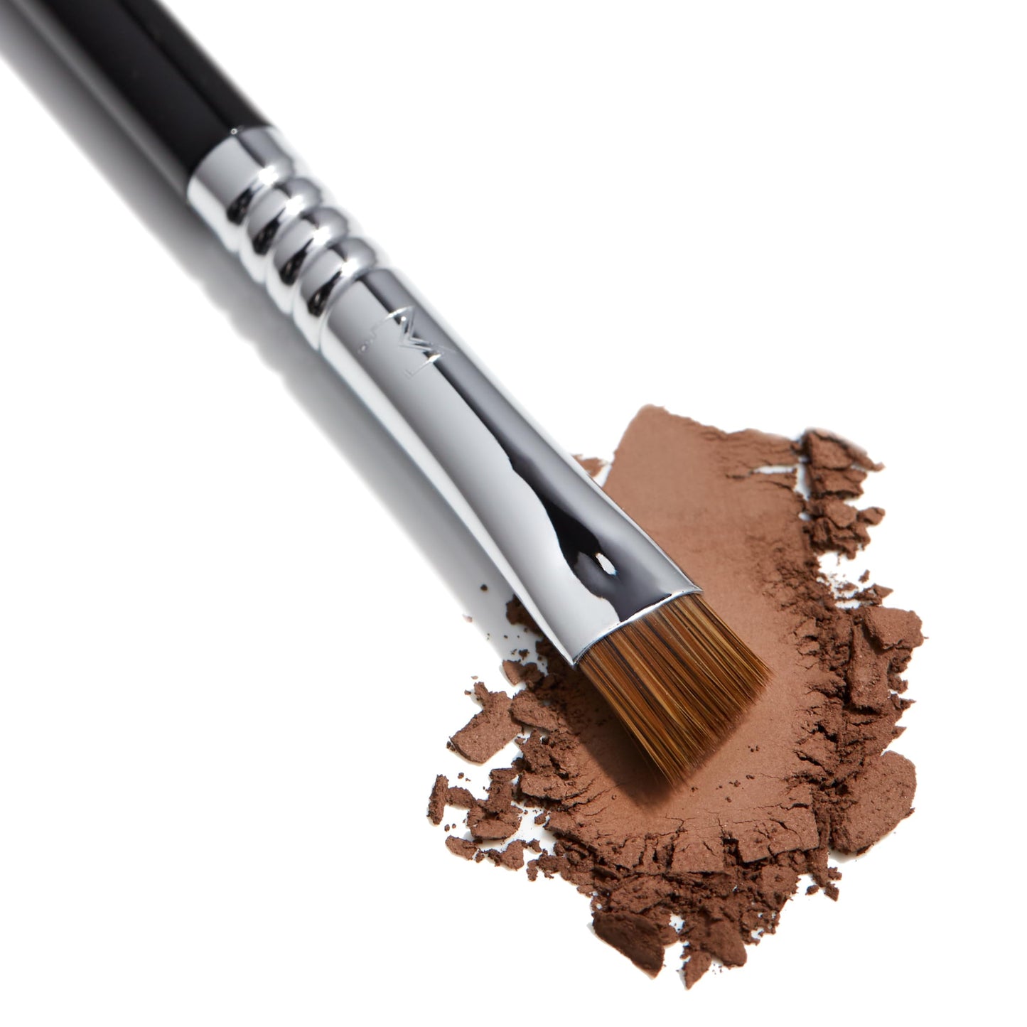Sigma Beauty E75 Angled Brow Makeup Brush - Angled Brow Brush for Gel or Powder Products - Define & Shape Eyebrows