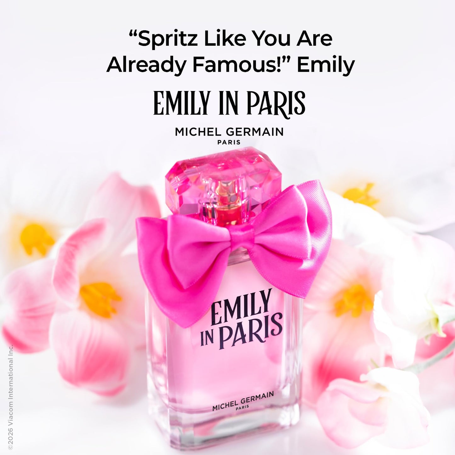 Michel Germain Emily in Paris Eau de Parfum Fragrance Spray, Floral Woody Scent, Notes of Seductive Neroli, Romantic & Dreamy Gift for Women, 1 Fl Oz