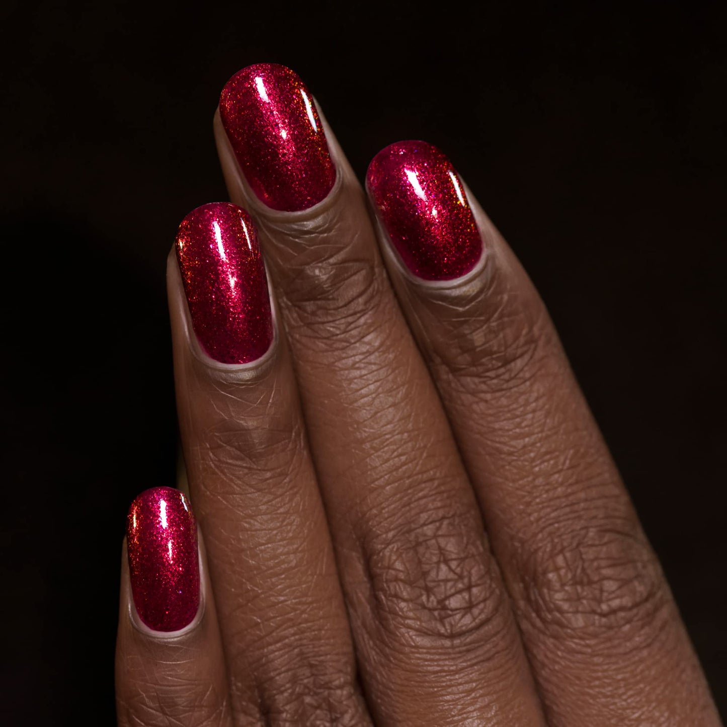 ILNP Ruby - Vibrant Red Shimmer Nail Polish