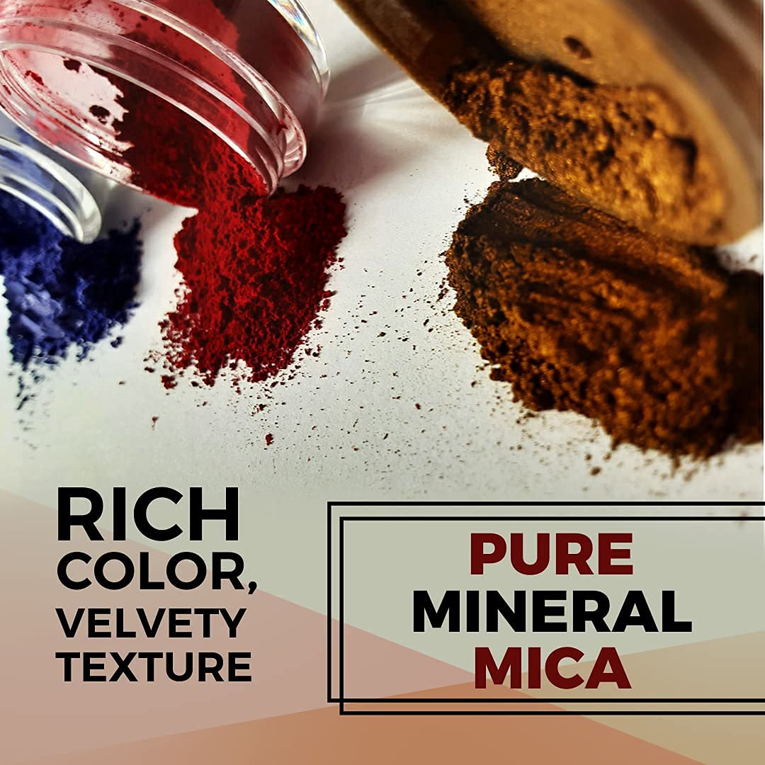 Concrete Minerals Variety Collection, Silky- Smooth and Highly Pigmented Cosmetics, 100% Vegan and Cruelty Free, Loose Mineral Eyeshadow Powder, Handmade in USA (Favorites Bundle)