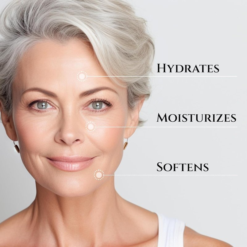 Vitamin C Serum for Women Over 70 - Anti-Aging Face Cream, Hydrates & Firms | 30ml, Orange