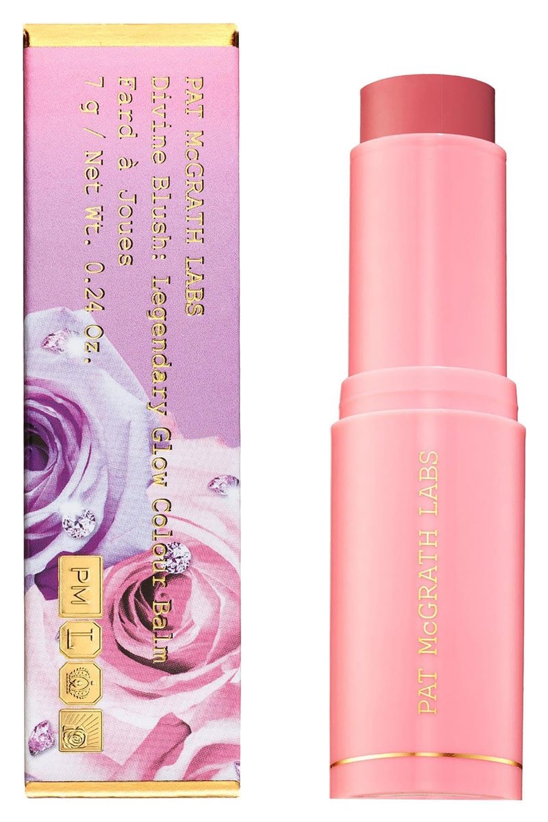 PAT McGRATH LABS Divine Cream Blush: Legendary Glow Colour Balm - Divine Rose (soft rose) 0.24 oz / 7 g