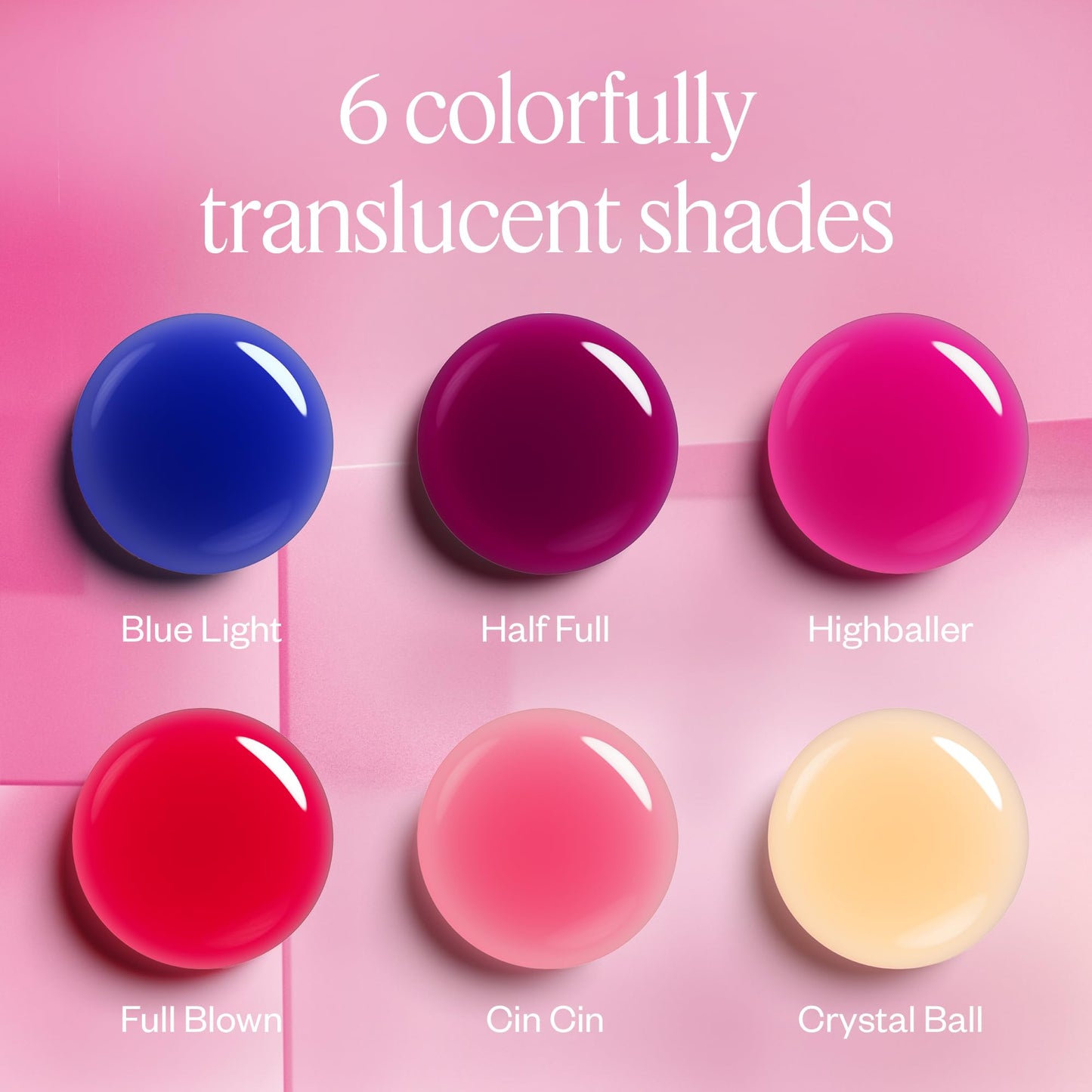 essie Nail Art Studio, Glass Nails, Translucent Pink Nail Polish, Vegan, Cin Cin, 0.46 fl oz