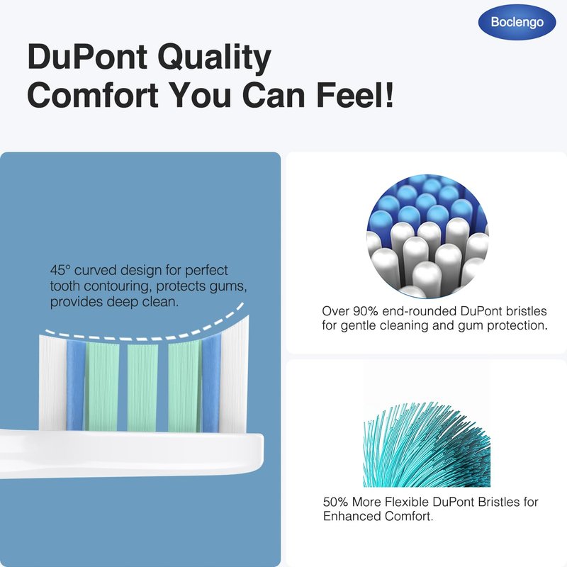 12 Pack Replacement Toothbrush Heads for Philips Sonicare Replacement Heads C2,C1,4100, Electric Replacement Brush Head for Phillips Sonicare Brush C2, C1, 4100, for Sonic Care Toothbrush,White