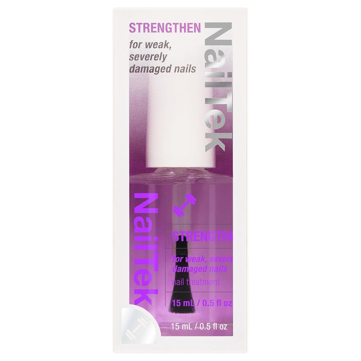 Nail Tek Formula 4 Xtra Nail Strengthener - Protein-Enriched Repair Treatment for Weak Nails | 0.5 fl oz