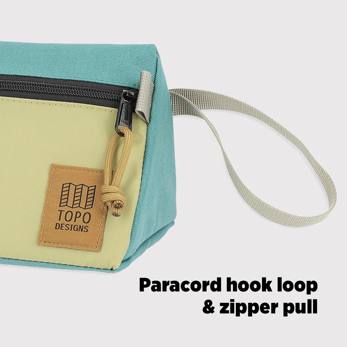 Topo Designs Dopp Kit Rose/Geode Green One Size