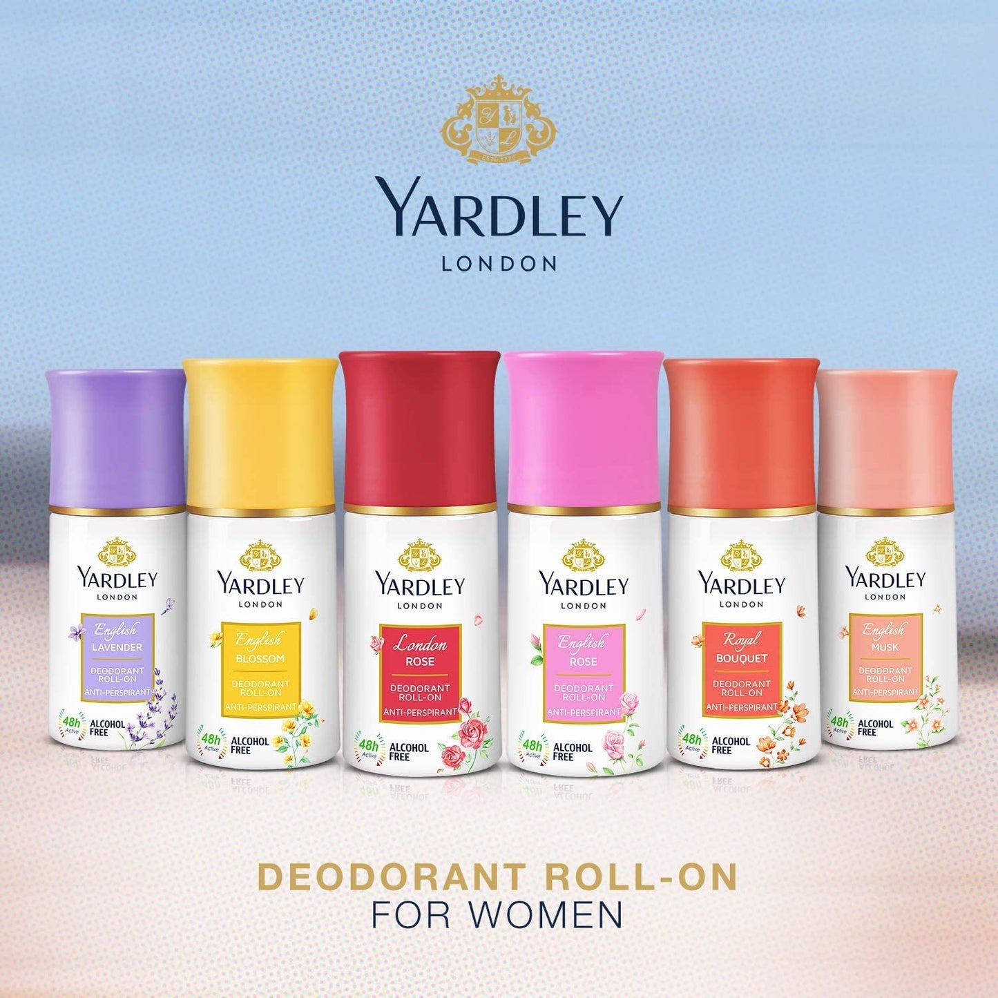 Deodorant Roll-On Alcohol Free 1.7 oz